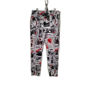 Fresh Prints of Bel-Air Multi Color Gray Panel Joggers Size XL NWT